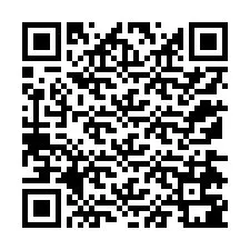 QR kód a telefonszámhoz +12174781848