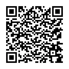 QR Code สำหรับหมายเลขโทรศัพท์ +12174784502