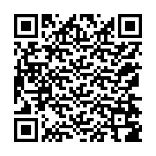 Codice QR per il numero di telefono +12174786468