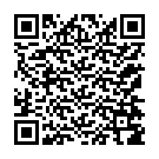 QR-koodi puhelinnumerolle +12174786474