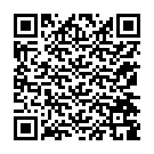 QR-код для номера телефона +12174789792