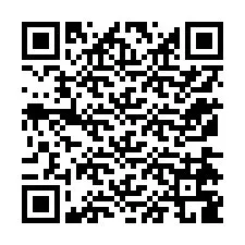 Código QR para número de teléfono +12174789806