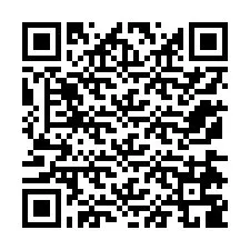 QR kód a telefonszámhoz +12174789807