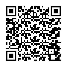 QR Code สำหรับหมายเลขโทรศัพท์ +12174850743