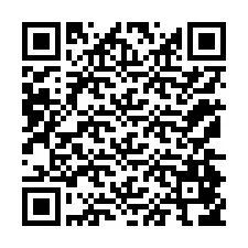 QR-код для номера телефона +12174856571