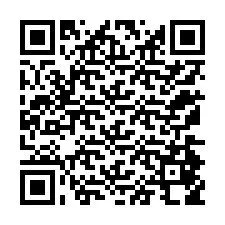 QR код за телефонен номер +12174858154