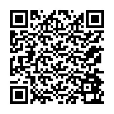 Código QR para número de teléfono +12174862353