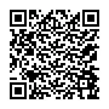 Código QR para número de telefone +12174866353