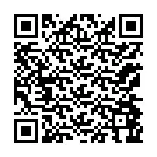 QR код за телефонен номер +12174866365