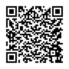 Kod QR dla numeru telefonu +12174866366