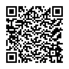 QR код за телефонен номер +12174869831