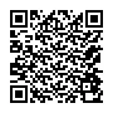 QR код за телефонен номер +12174870777