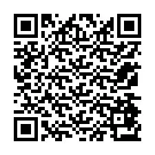 QR Code สำหรับหมายเลขโทรศัพท์ +12174873987