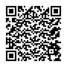 QR kód a telefonszámhoz +12174874717