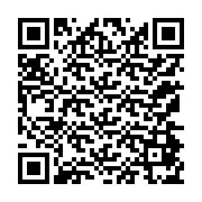 QR-koodi puhelinnumerolle +12174875074