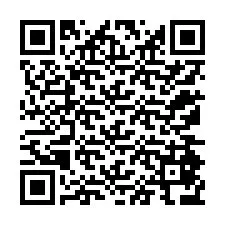 Código QR para número de telefone +12174876898