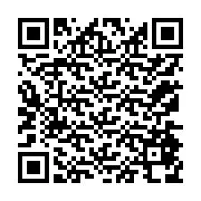 QR kód a telefonszámhoz +12174878959