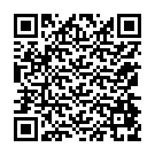 QR Code pour le numéro de téléphone +12174879566