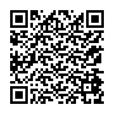 Kode QR untuk nomor Telepon +12174879882