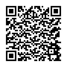 QR-koodi puhelinnumerolle +12174895324