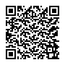 QR код за телефонен номер +12174962498