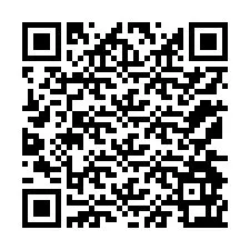 Codice QR per il numero di telefono +12174963371