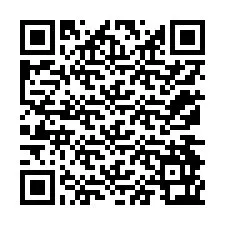 Kode QR untuk nomor Telepon +12174963689