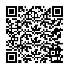 Codice QR per il numero di telefono +12174963892