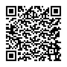 QR-Code für Telefonnummer +12174964226