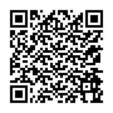 QR-код для номера телефона +12174964982