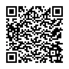 QR код за телефонен номер +12174967387