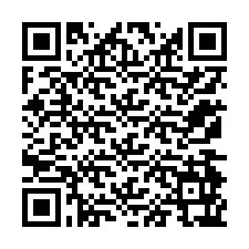 QR-код для номера телефона +12174967483