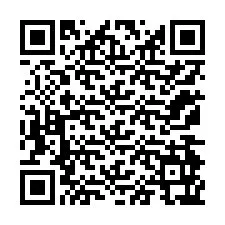 QR код за телефонен номер +12174967485