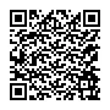 QR kód a telefonszámhoz +12174967772