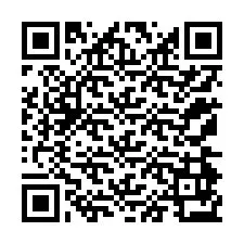 QR Code สำหรับหมายเลขโทรศัพท์ +12174973030