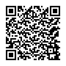 Codice QR per il numero di telefono +12174981475