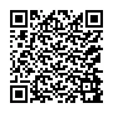 Kode QR untuk nomor Telepon +12174981478