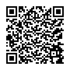 Codice QR per il numero di telefono +12174986718