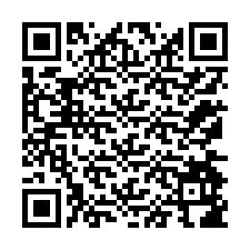 QR-код для номера телефона +12174986729