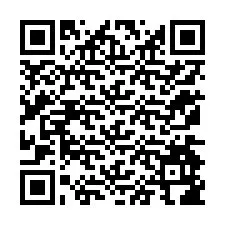 QR Code pour le numéro de téléphone +12174986742