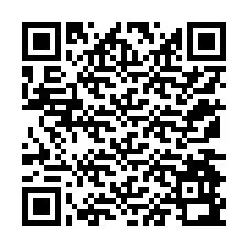 QR код за телефонен номер +12174992784