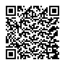 QR-код для номера телефона +12175087874