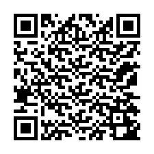 QR-koodi puhelinnumerolle +12175242295