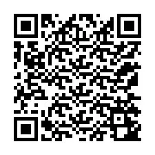 Kode QR untuk nomor Telepon +12175242624