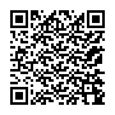 電話番号のQRコード +12175244215
