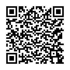 QR-koodi puhelinnumerolle +12175244272