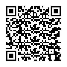 QR Code สำหรับหมายเลขโทรศัพท์ +12175244628