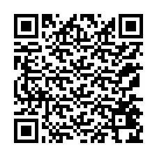 Código QR para número de teléfono +12175424750