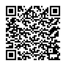 Kode QR untuk nomor Telepon +12175431251