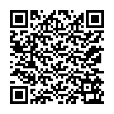 QR-code voor telefoonnummer +12175563499